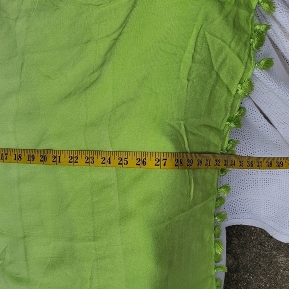 Plus Size Fringed Swimsuit Cover up 1X -:3X - Picture 10 of 12